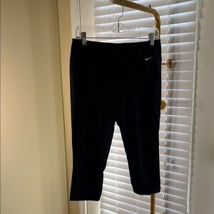 Nike Black Athletic Capris